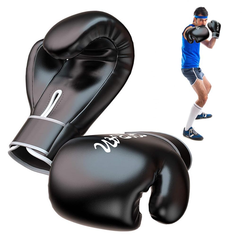 Proberos Boxing Gloves, 10Oz Training Boxing Gloves for Adult, Boxing Gloves with Wristband, MMA Gloves for Boxing, Muay Thai, Shock-Absorbing, Long-Lasting Strength Proberos Boxing Gloves, 10Oz Training Boxing Gloves for Adult, Boxing Gloves with Wristband, MMA Gloves for Boxing, Muay Thai, Shock-Absorbing, Long-Lasting Strength